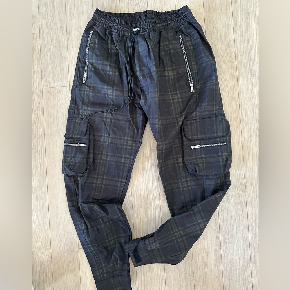 Represent Clo tartan cargo pants